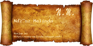 Nász Melinda névjegykártya