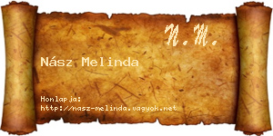 Nász Melinda névjegykártya